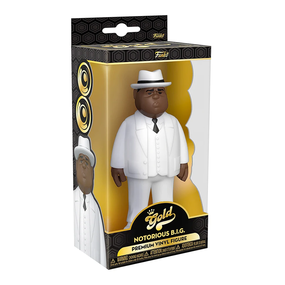 Funko - Vinyl Gold 5": Biggie Smalls - White Suit