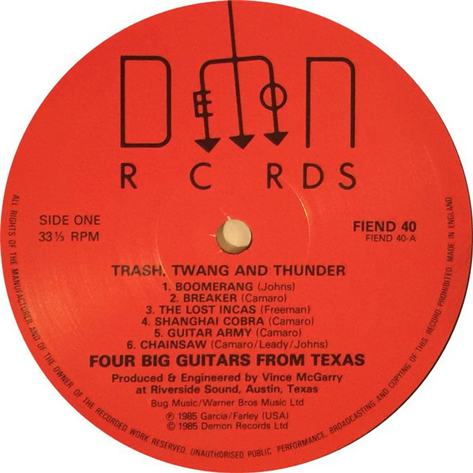 Big Guitars From Texas - Trash Twang And Thunder