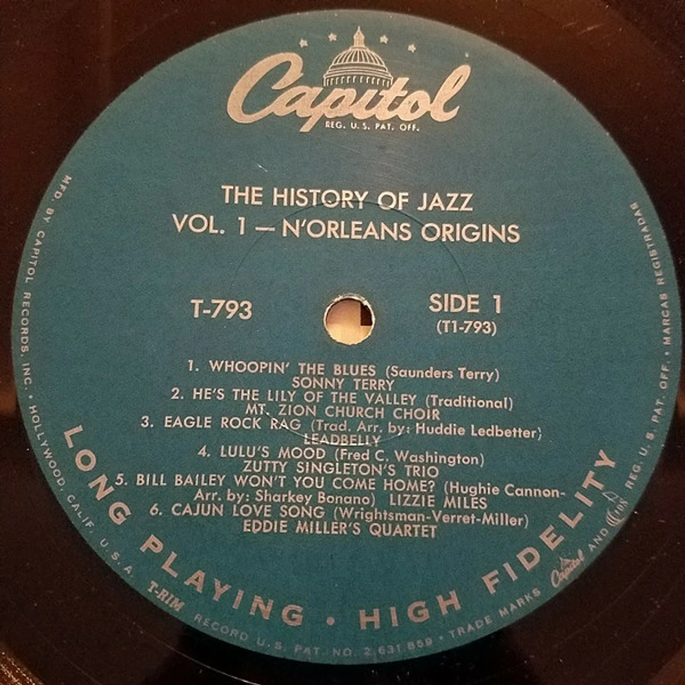 V.A. - The History Of Jazz Vol. 1 - N'Orleans Origins
