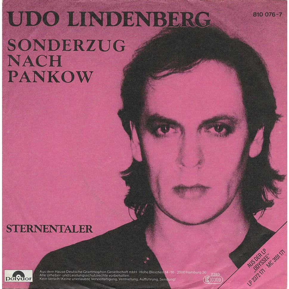 Udo Lindenberg - Sonderzug Nach Pankow