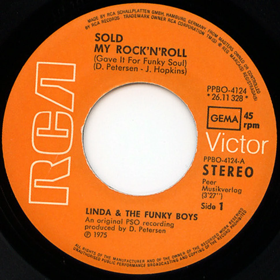 Linda Fields & The Funky Boys - Sold My Rock'n'Roll (Gave It For Funky Soul)