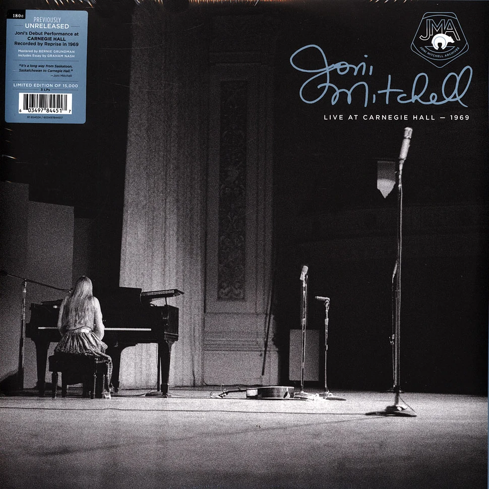 Joni Mitchell - Live At Carnegie Hall 1969
