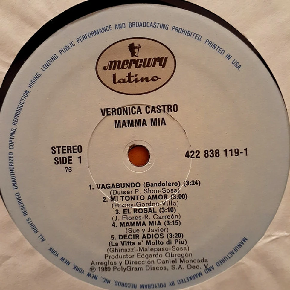Veronica Castro - ¡Mamma Mia!
