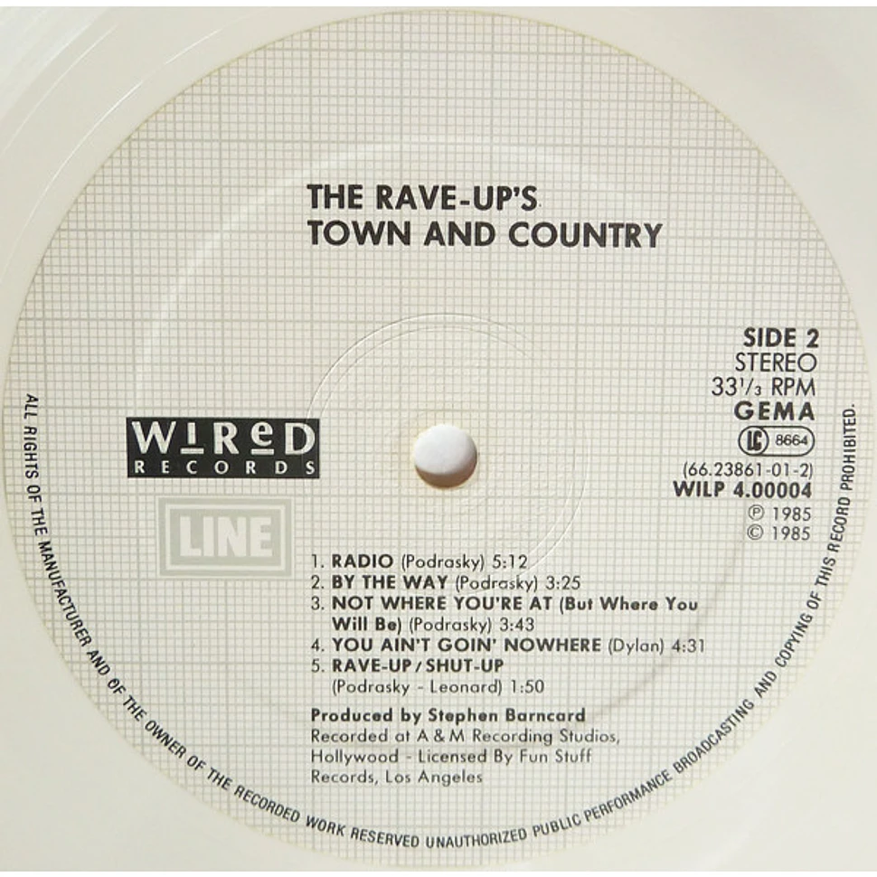 The Rave-Ups - Town + Country