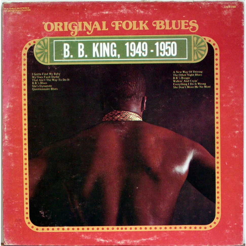 B.B. King - B. B. King, 1949 - 1950
