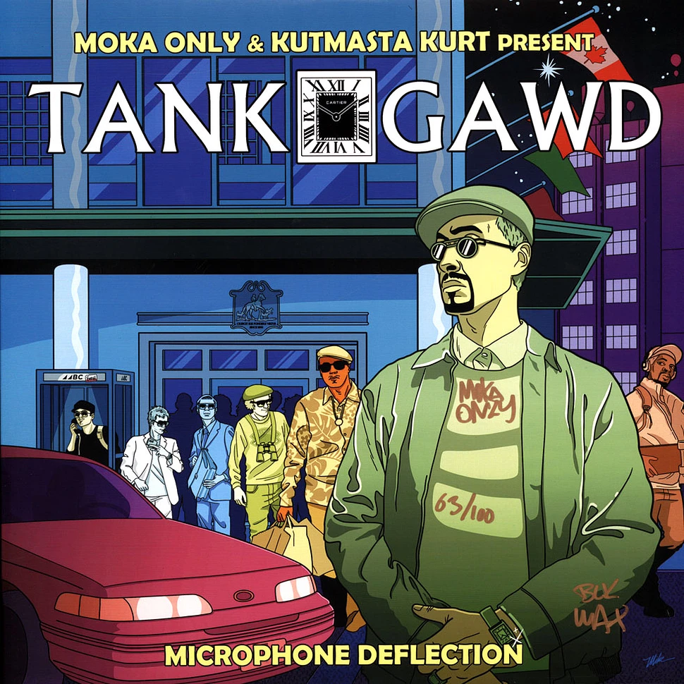 Tank Gawd (Kutmasta Kurt & Moka Only) - Microphone Deflection HHV EU Exclusive Numbered & Signed Vinyl Edition