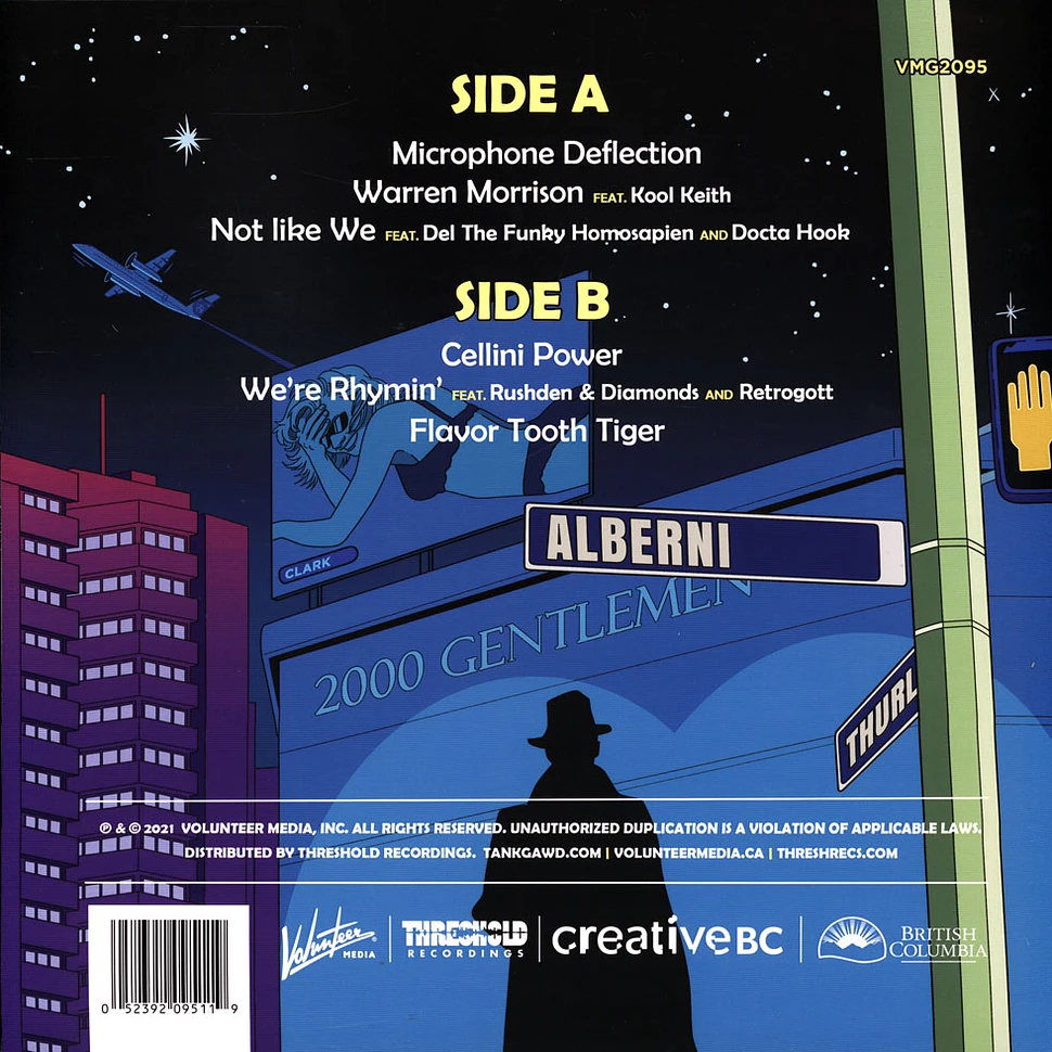 Tank Gawd (Kutmasta Kurt & Moka Only) - Microphone Deflection HHV EU Exclusive Numbered & Signed Vinyl Edition