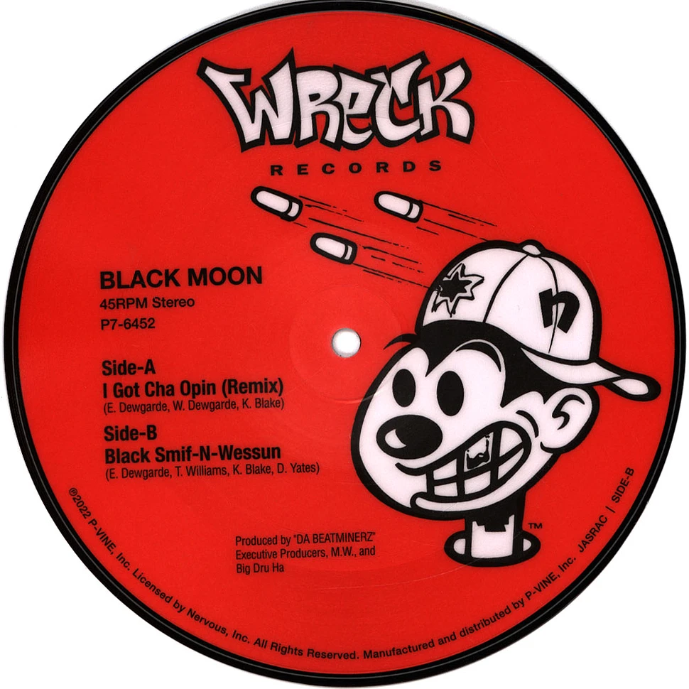 Black Moon - I Got Cha Opin Remix / Buck Em Down Remix Picture Disc Edition