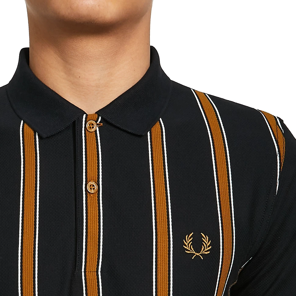 Fred Perry - Textured Stripe Polo Shirt