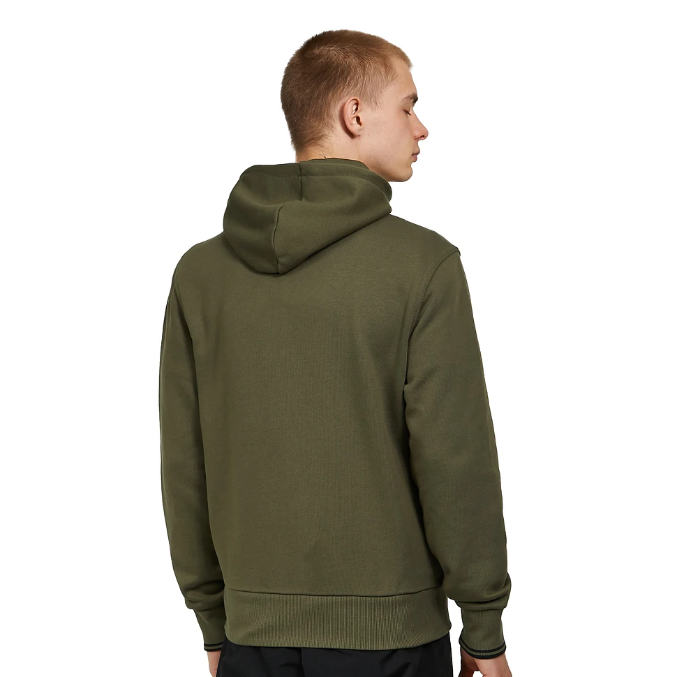 Fred Perry - Hooded Zip Through Sweatshirt