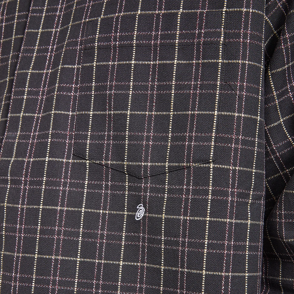 Stüssy - Big Button Plaid LS Shirt
