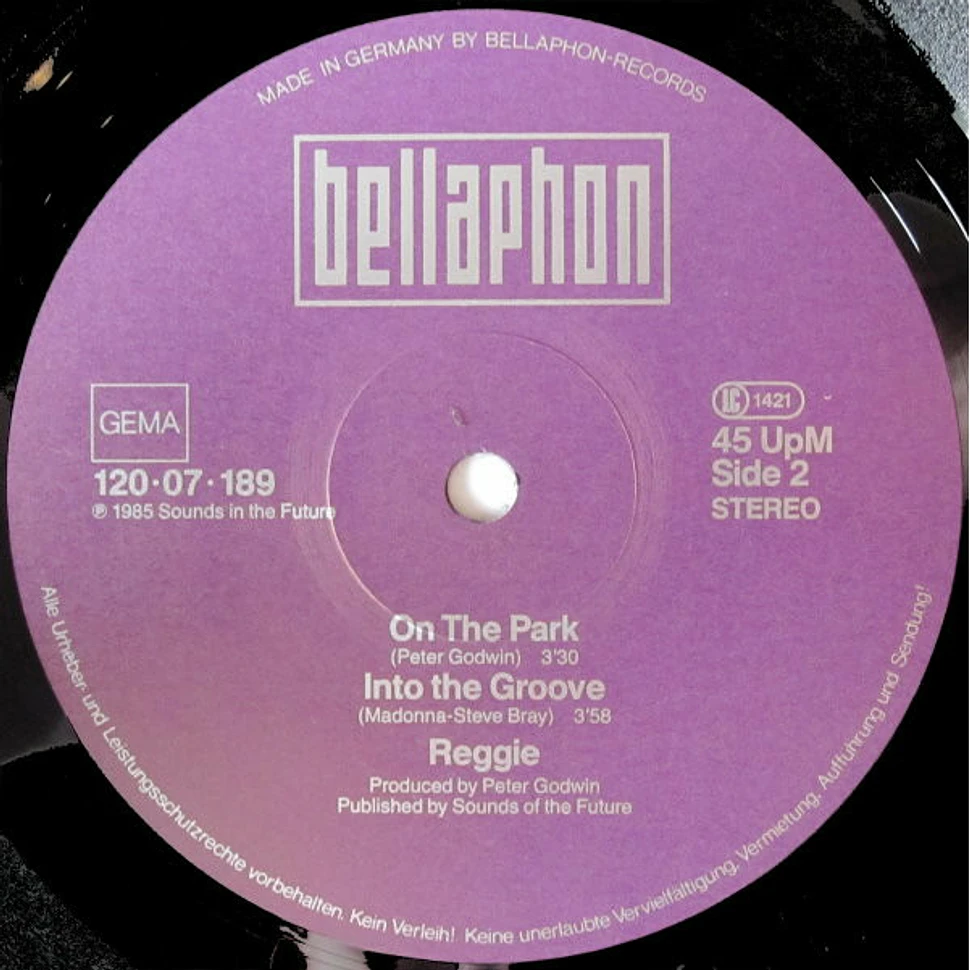 Reggie - On The Park