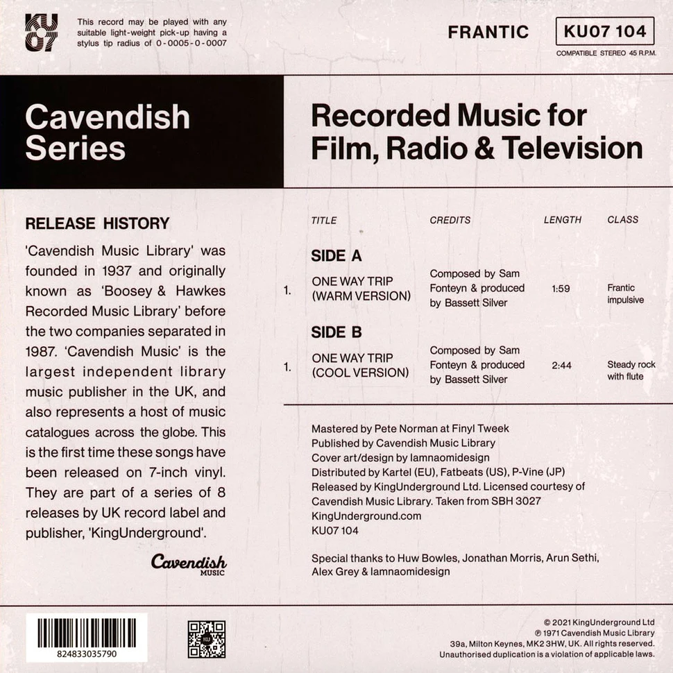 Sam Fonteyn - Cavendish Series Volume 2: Frantic