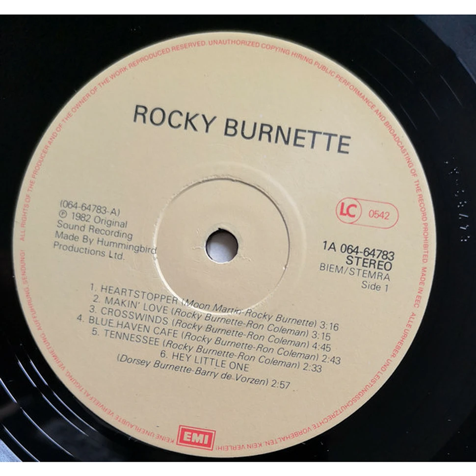 Rocky Burnette - Rocky Burnette