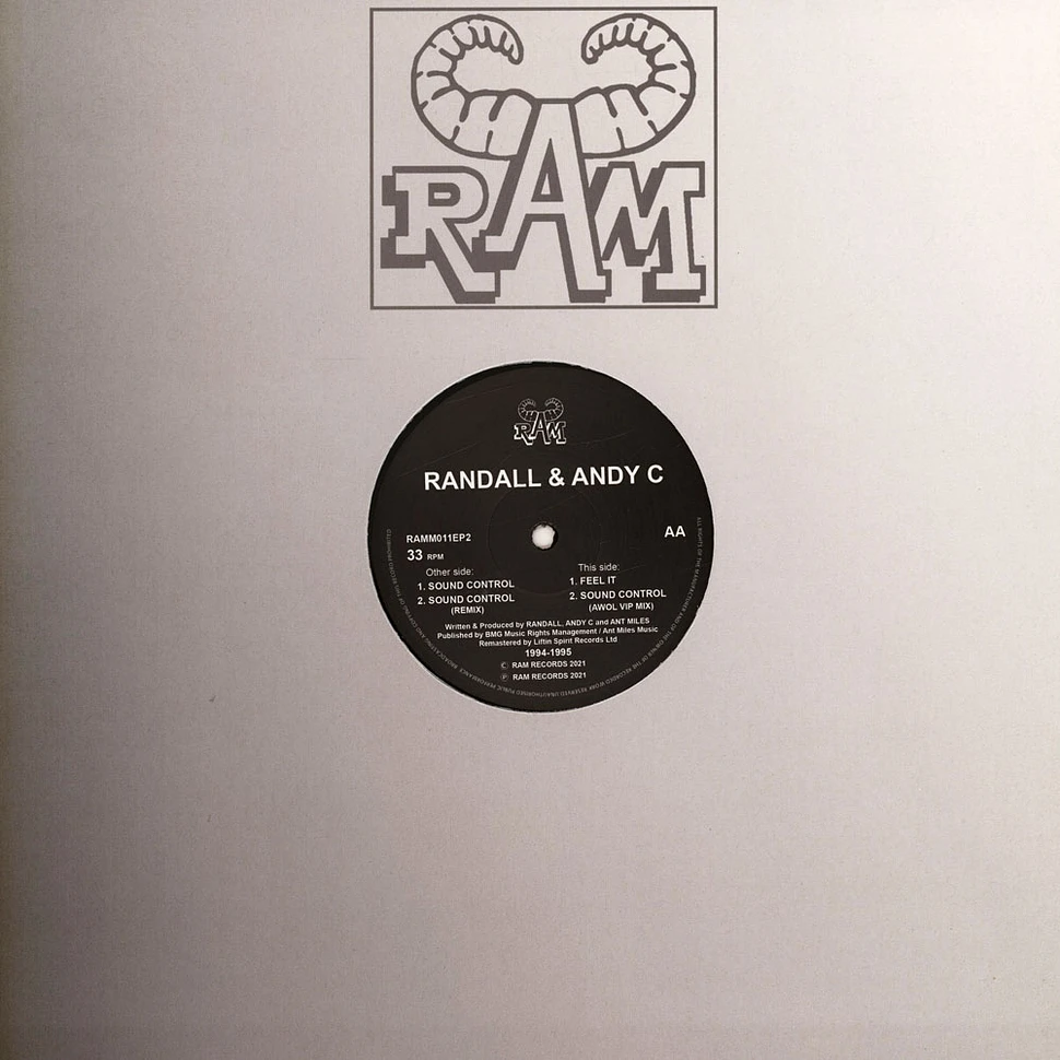 Randall & Andy C - Sound Control / Feel It (1994/95)