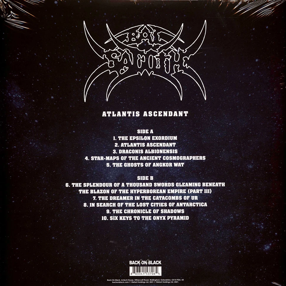 Bal-Sagoth - Atlantis Ascendant Clear / Red Splatter Vinyl Edition