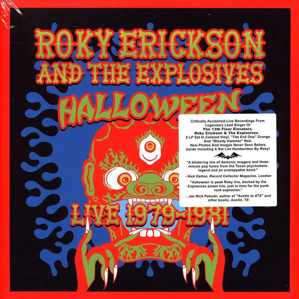 Rocky Erickson & The Explosives - Halloween: Live 1979 - 1981