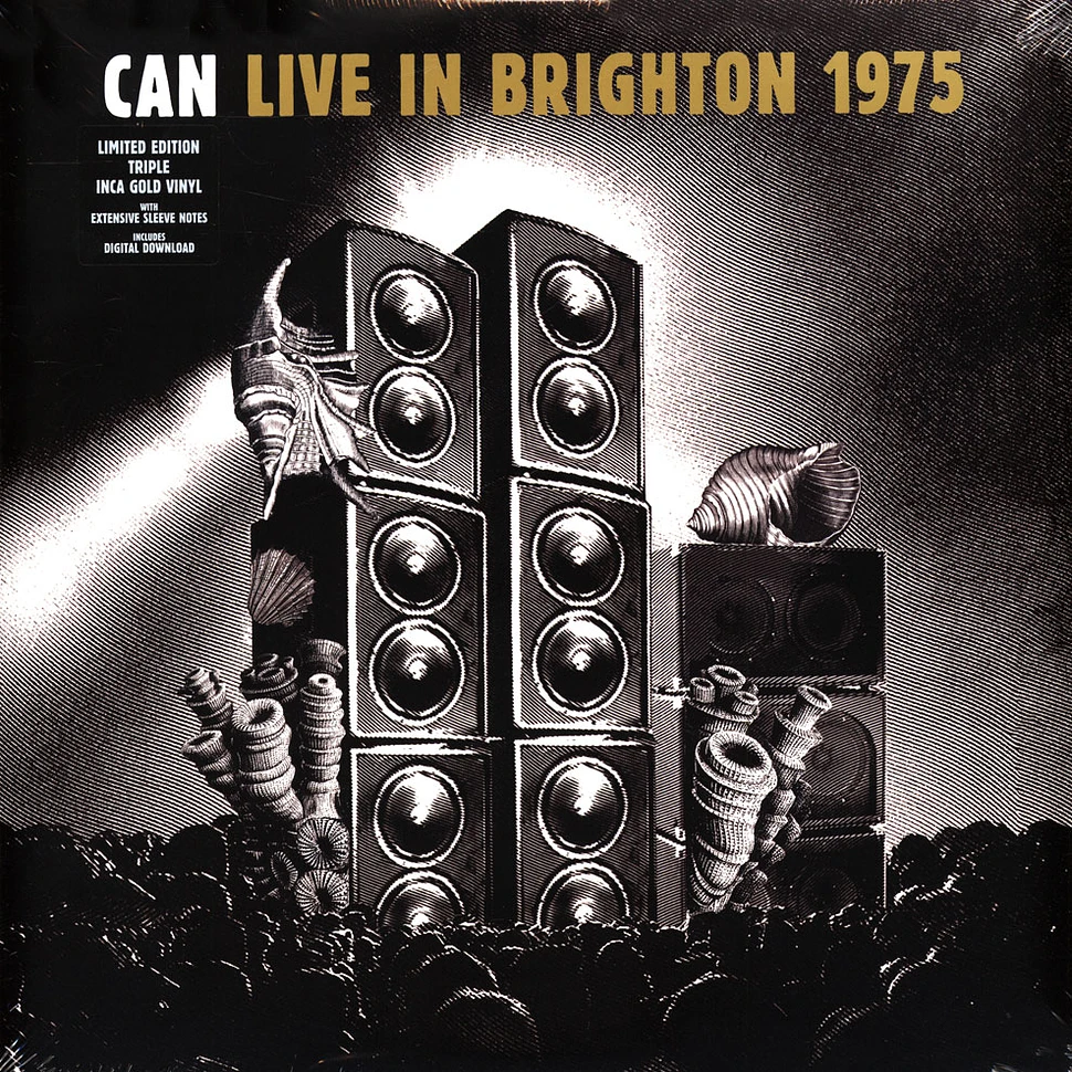 Can - Live In Brighton 1975 Gold Vinyl Edition