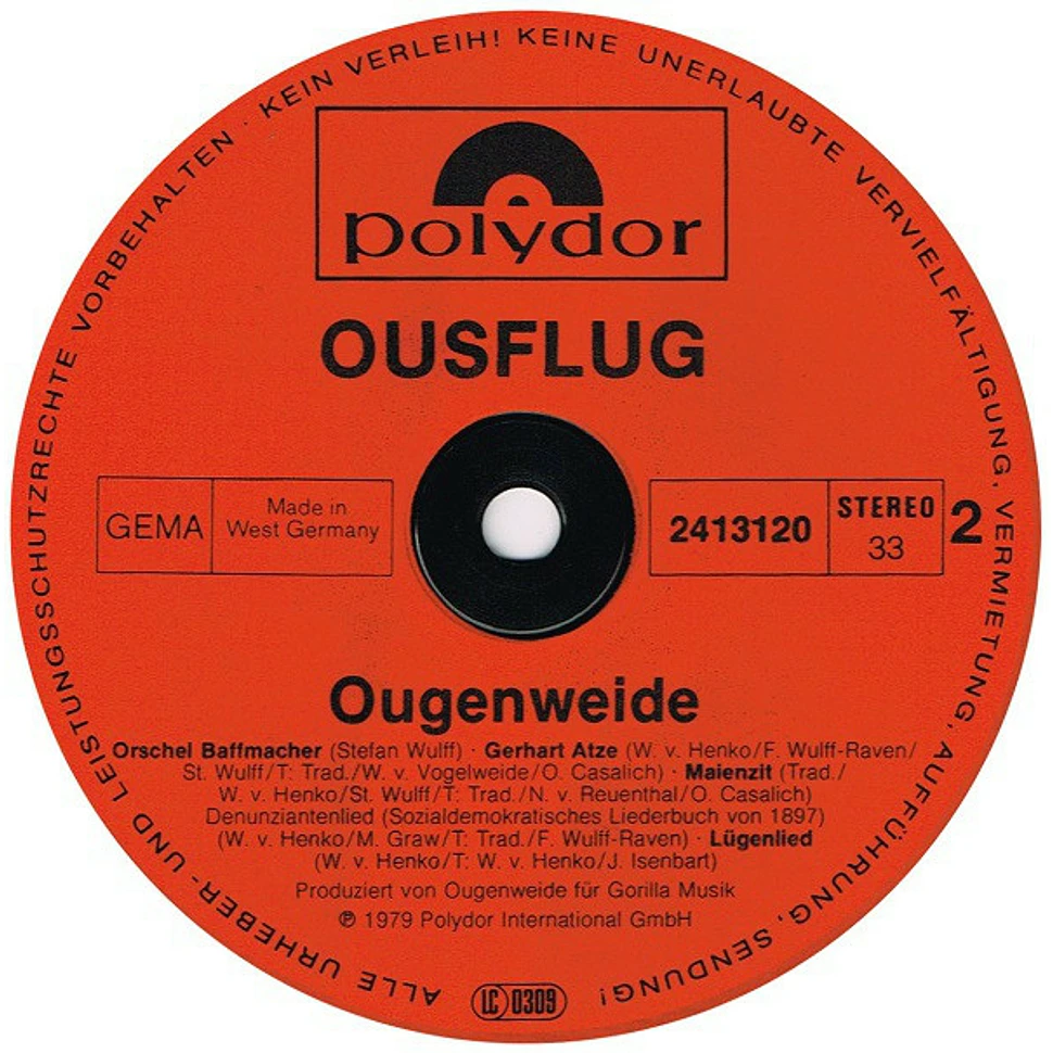 Ougenweide - Ousflug