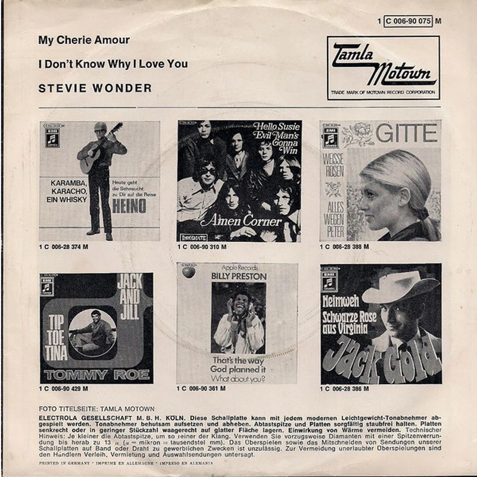 Stevie Wonder - My Cherie Amour