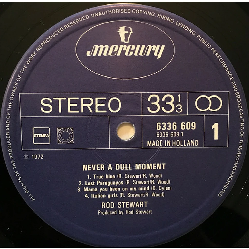 Rod Stewart - Never A Dull Moment
