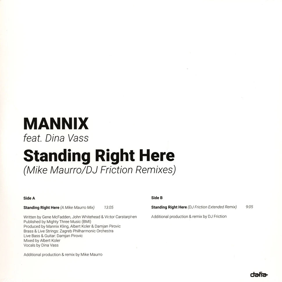 Mannix - Standing Right Here (Mike Maurro Remix)