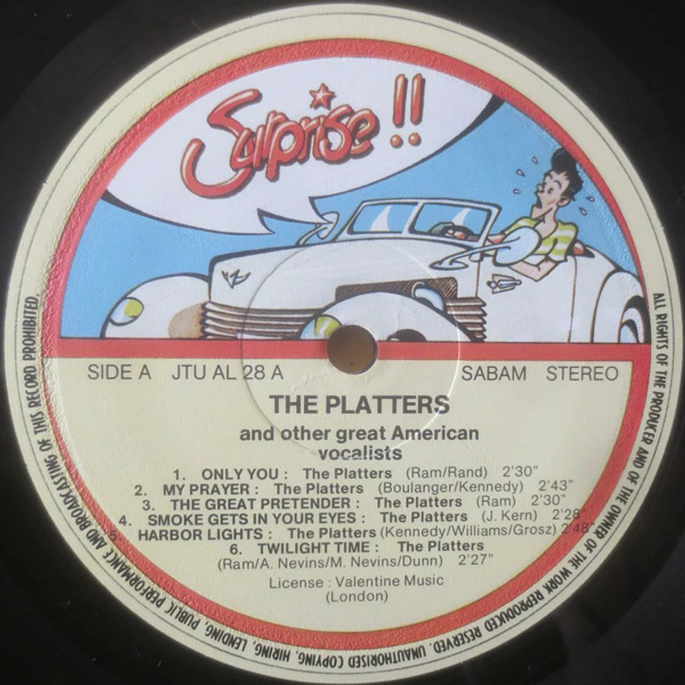The Platters - The Platters And Other American Vocalists