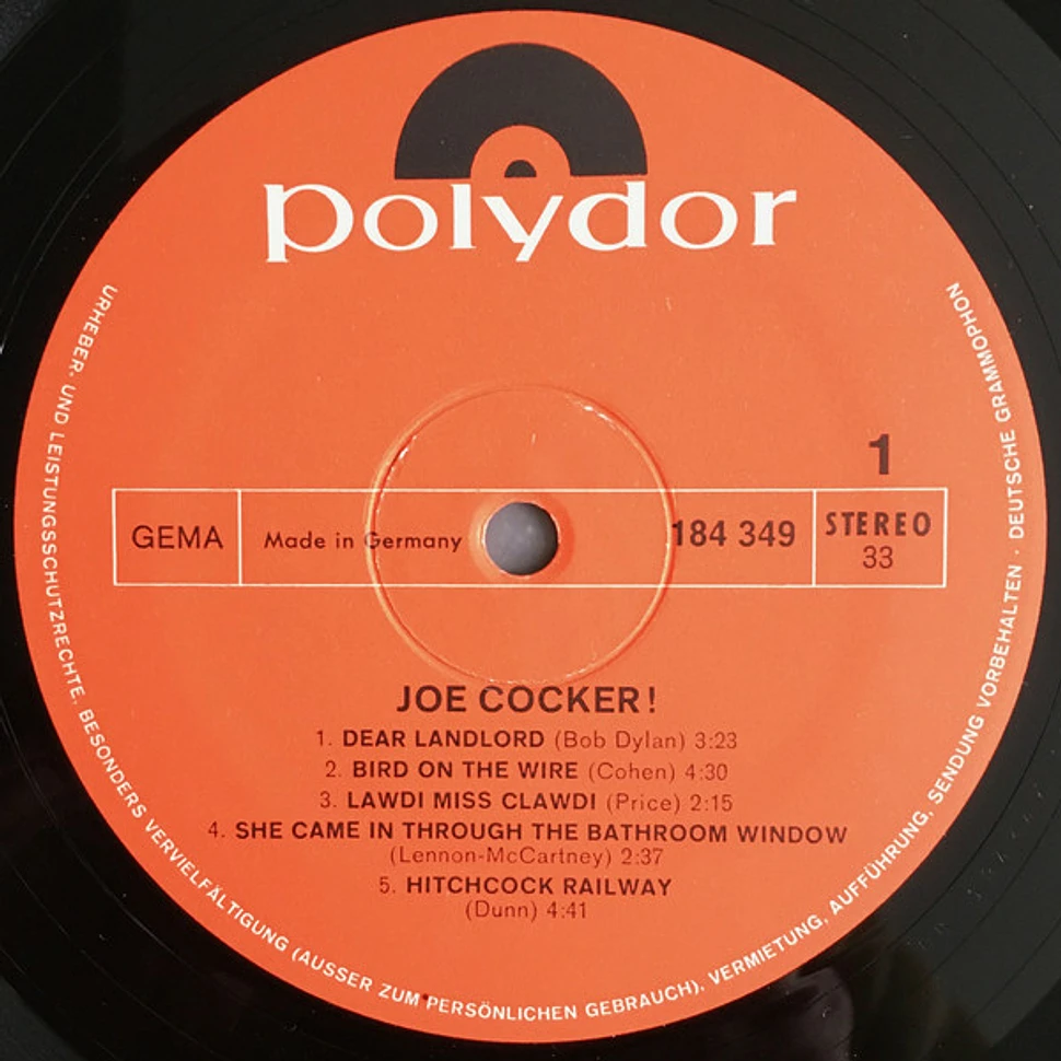 Joe Cocker - Joe Cocker!