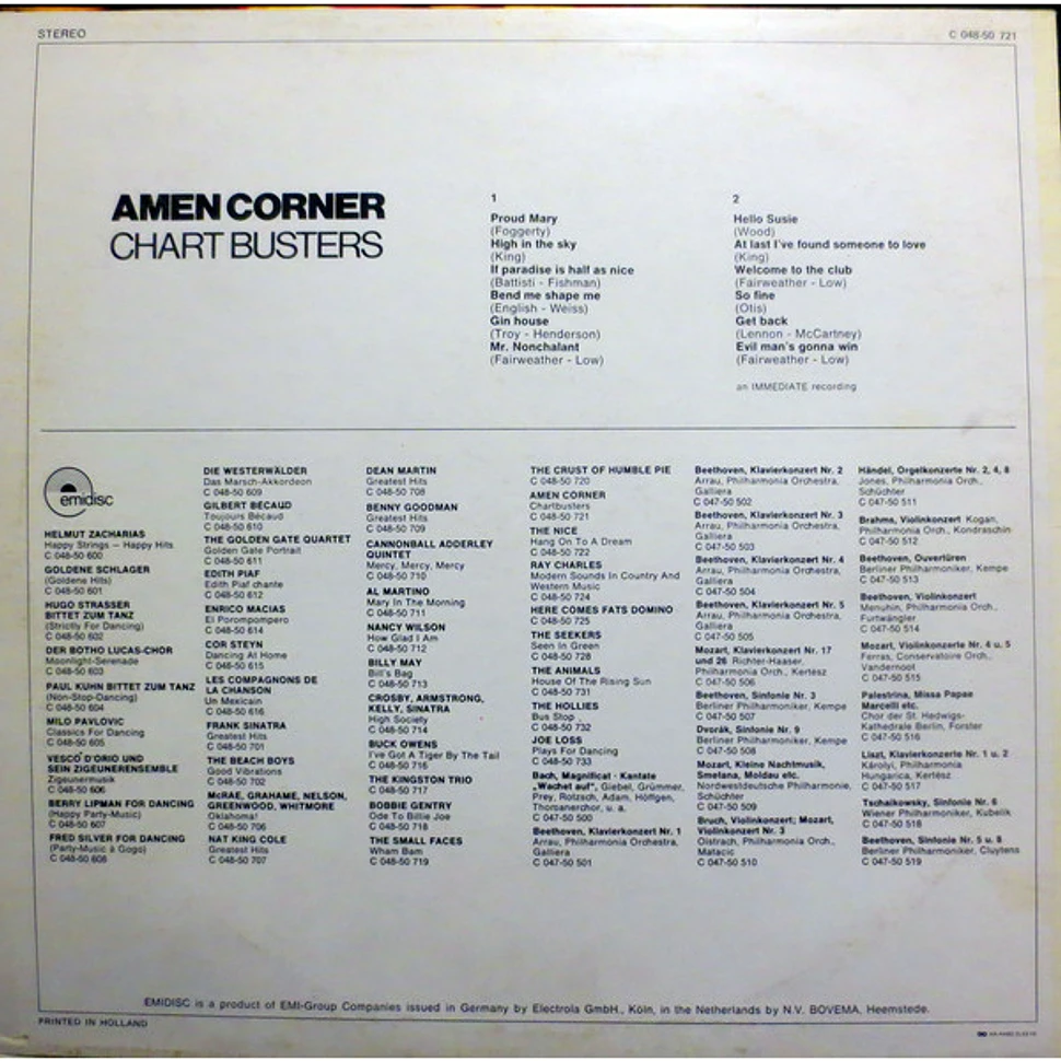 Amen Corner - Chart Busters