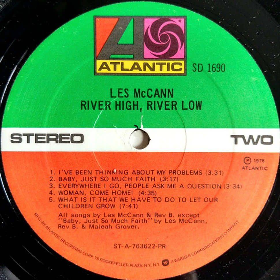 Les McCann - River High, River Low