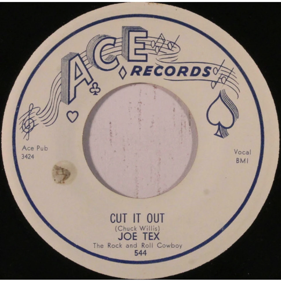 Joe Tex - Cut It Out / Just For You And Me