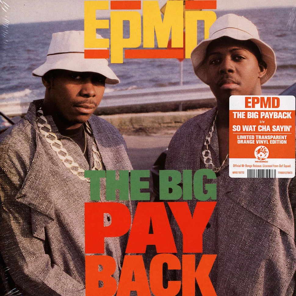 EPMD - The Big Payback Transparent Orange Vinyl Edition