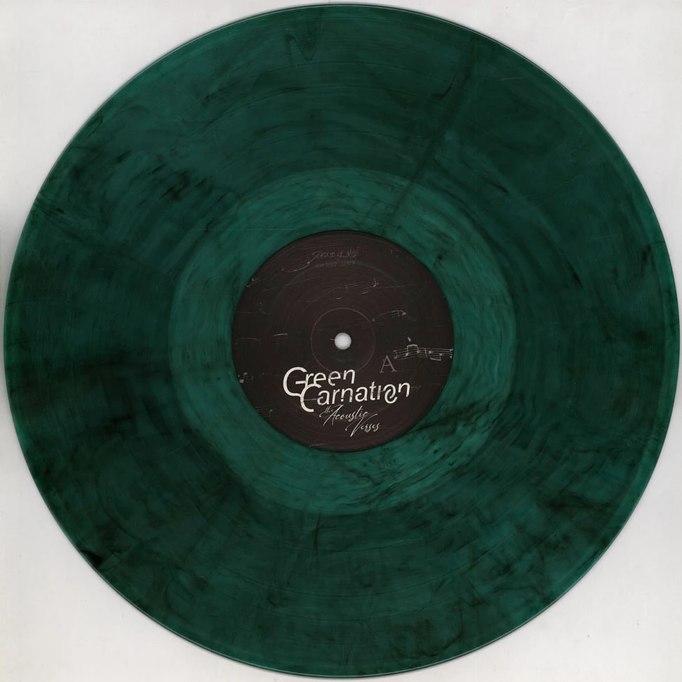 Green Carnation - The Acoustic Verses: Remastered Anniversary Clear, Green & Black Marbled Vinyl Edition