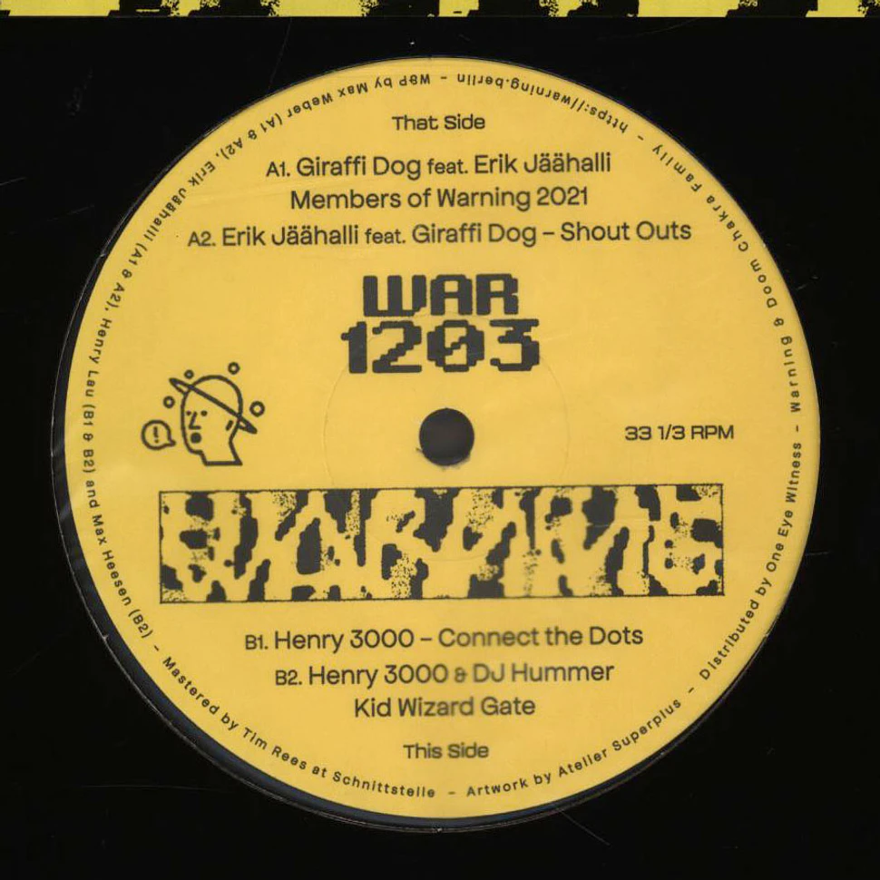 Giraffi Dog & Henry 3000 - WAR1203