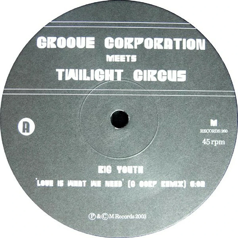 Groove Corporation Meets Twilight Circus Dub Sound System - Love Is What We Need / What We Got To Do