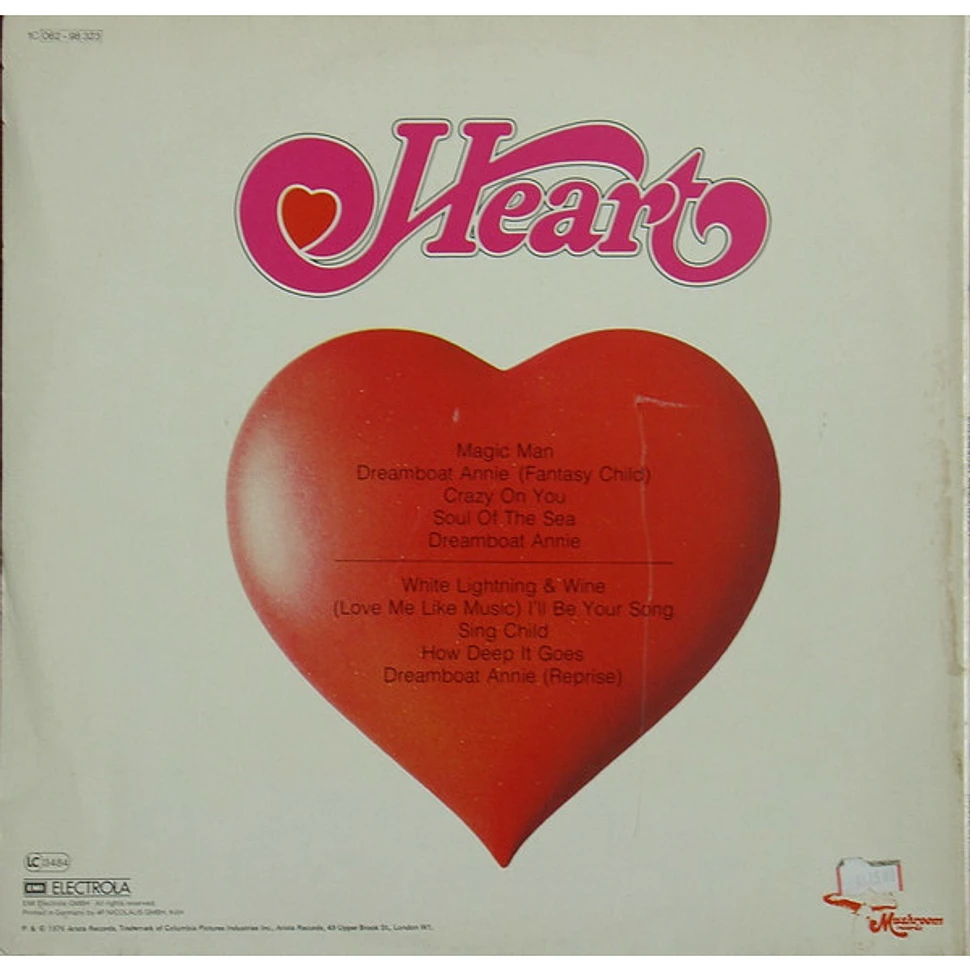 Heart - Dreamboat Annie