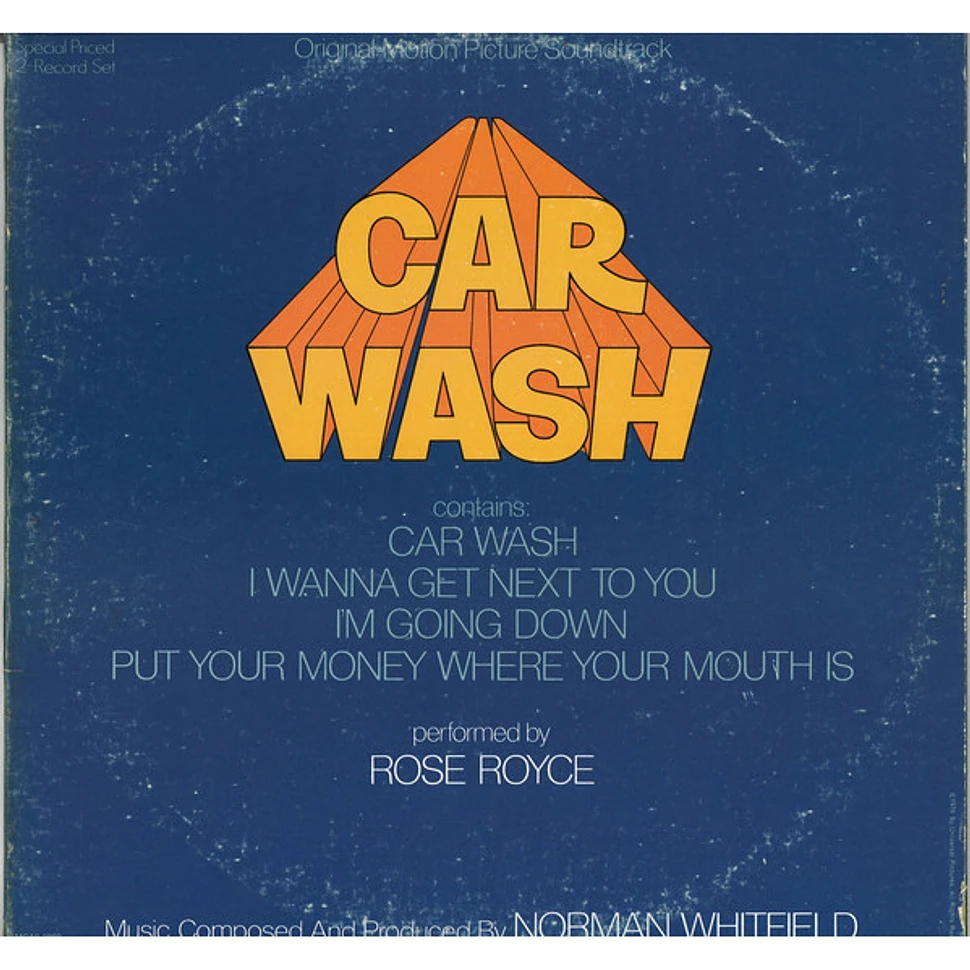 Rose Royce Car Wash (Original Motion Picture Soundtrack) Vinyl 2LP