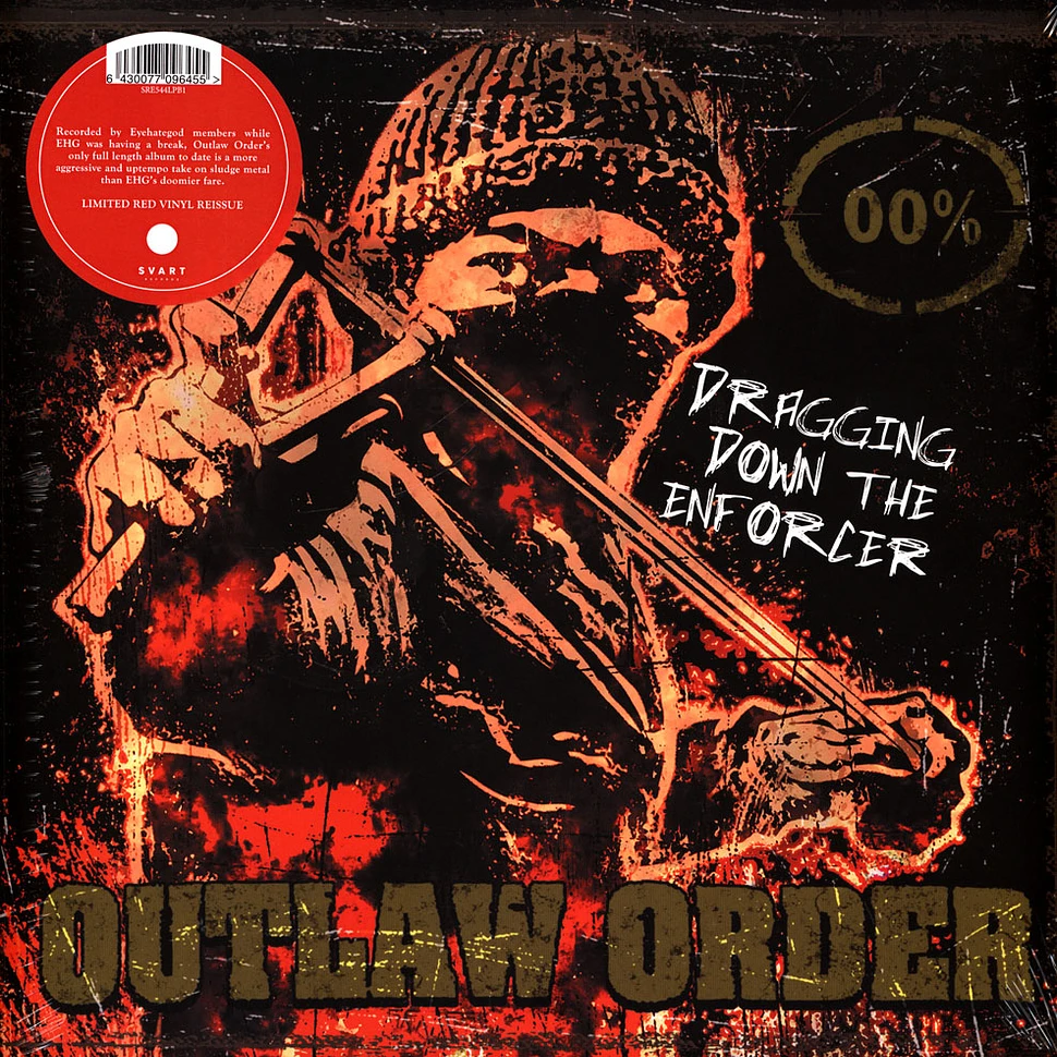 Outlaw Order - Dragging Down The Enforcer Red Vinyl Edition