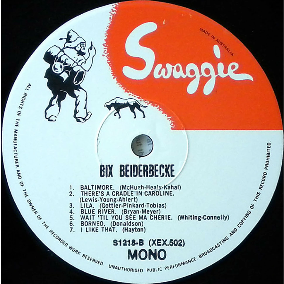 Bix Beiderbecke - The Rare Bix