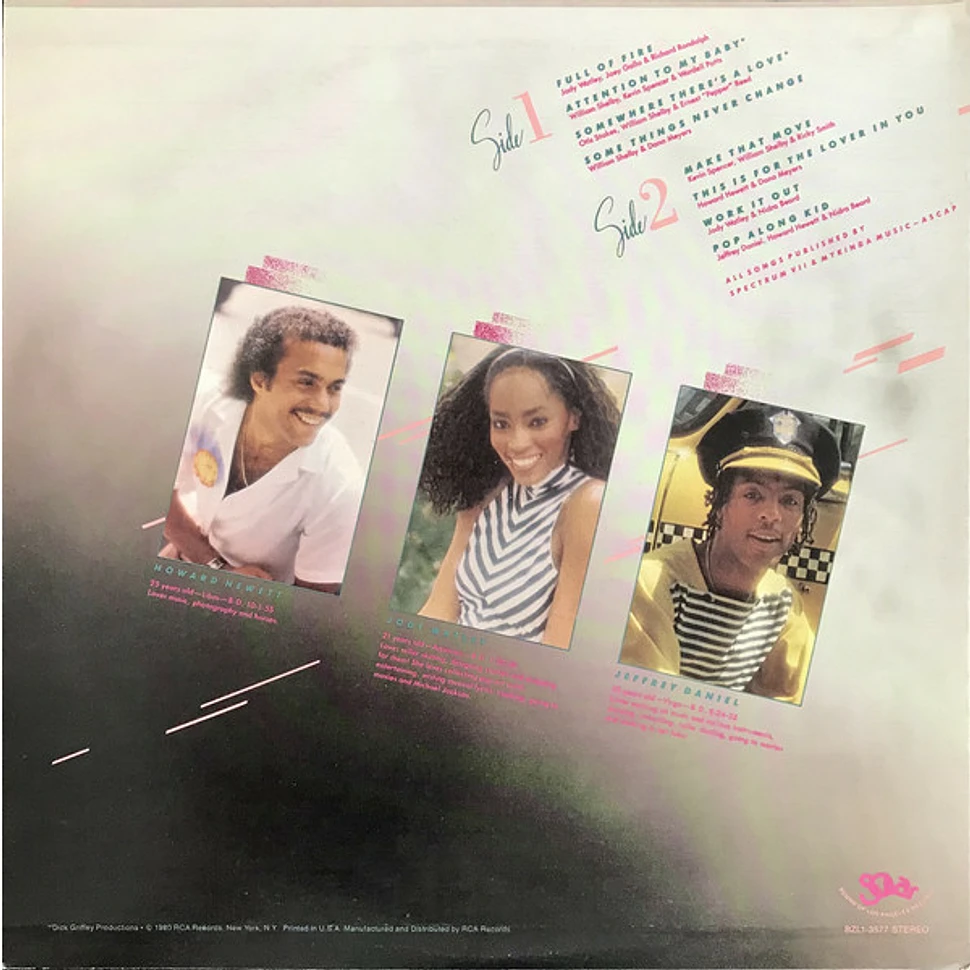 Shalamar - Three For Love