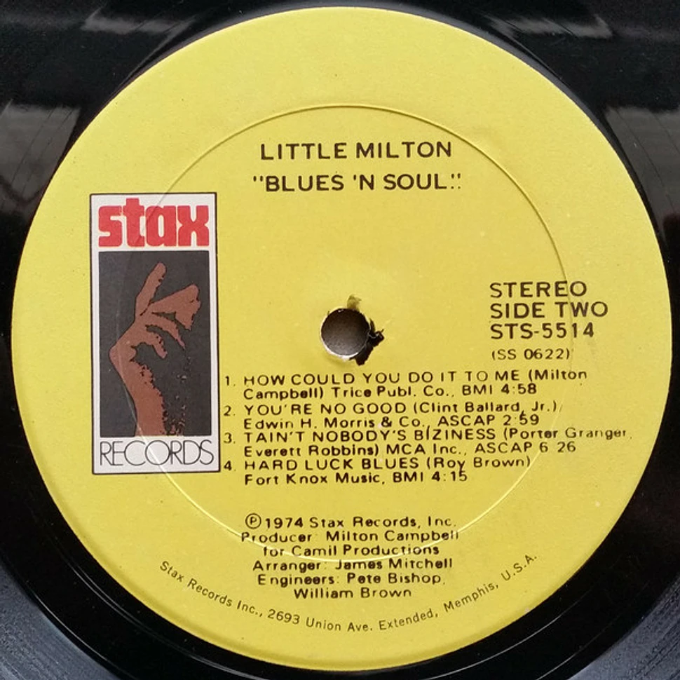 Little Milton - Blues'N Soul