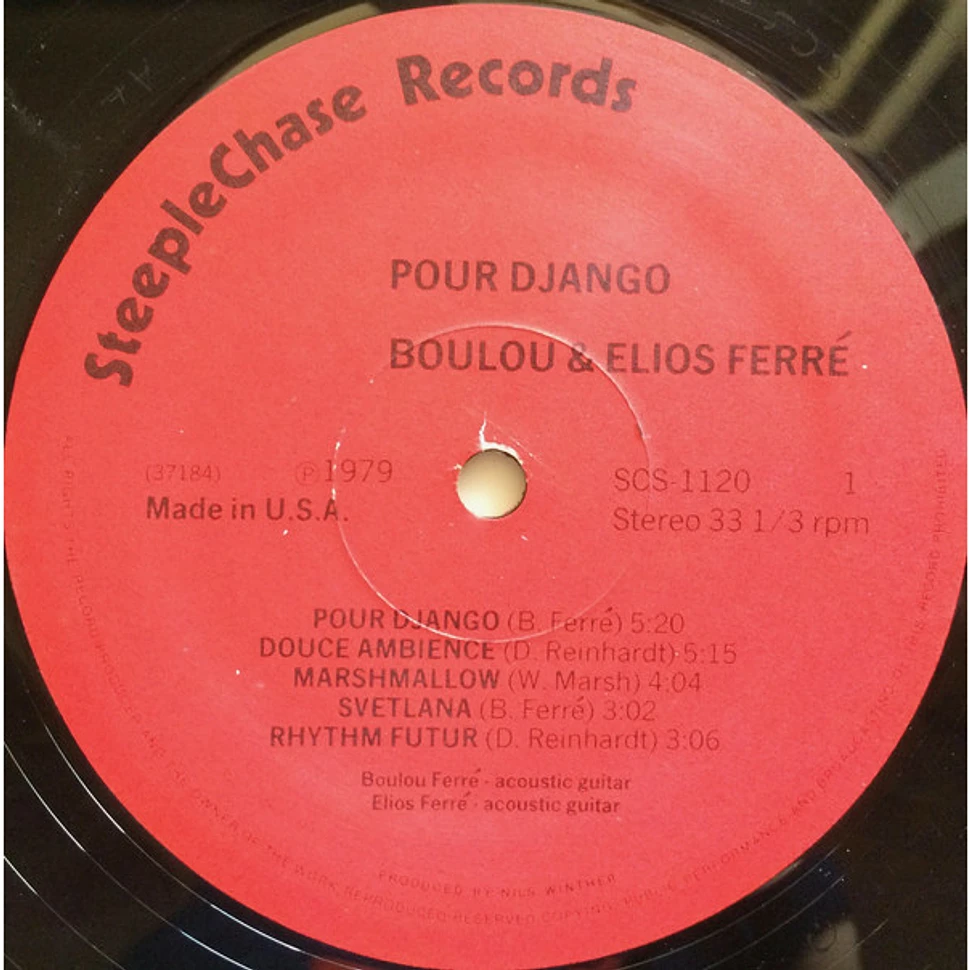 Boulou & Elios Ferré - Pour Django