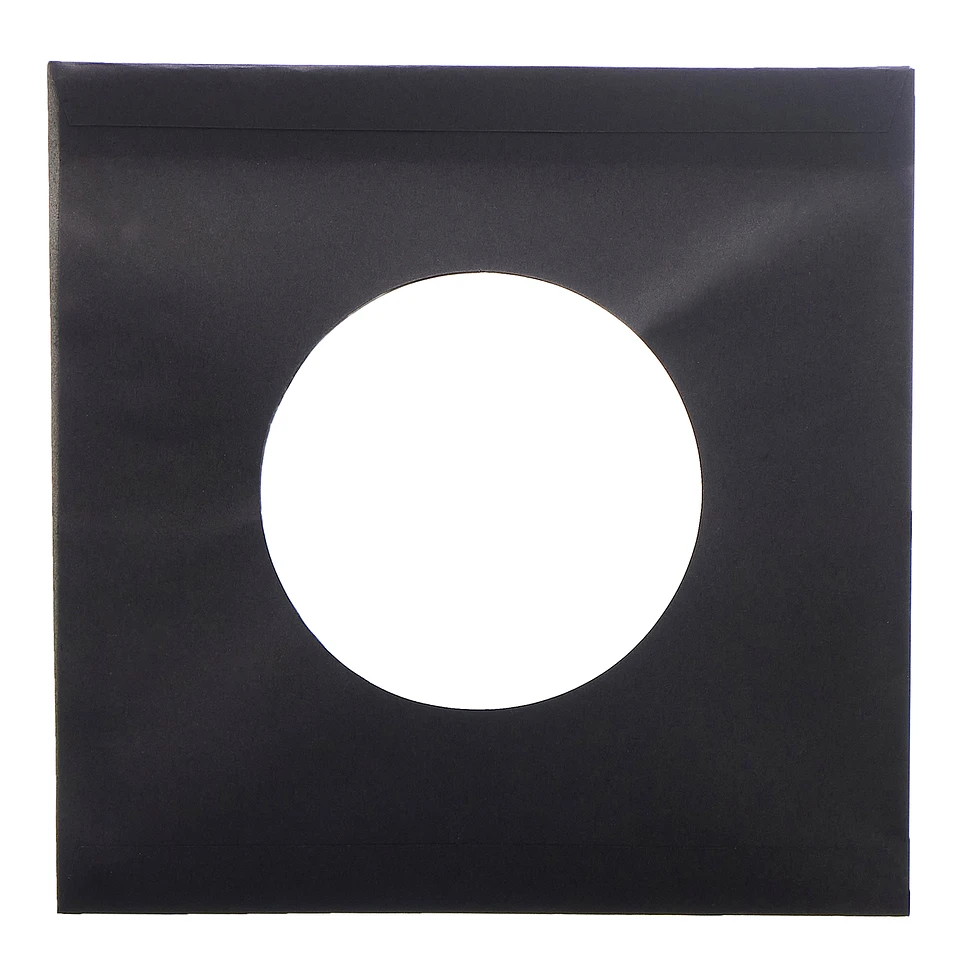 50x 10" Record Inner Sleeves - Innenhüllen (antistatisch / schwarz 90 g/m²)