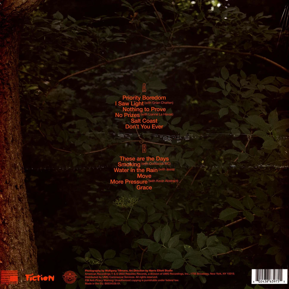 Kae Tempest - The Line Is A Curve Limited Indie Exclusive Transparent Orange Vinyl Edition