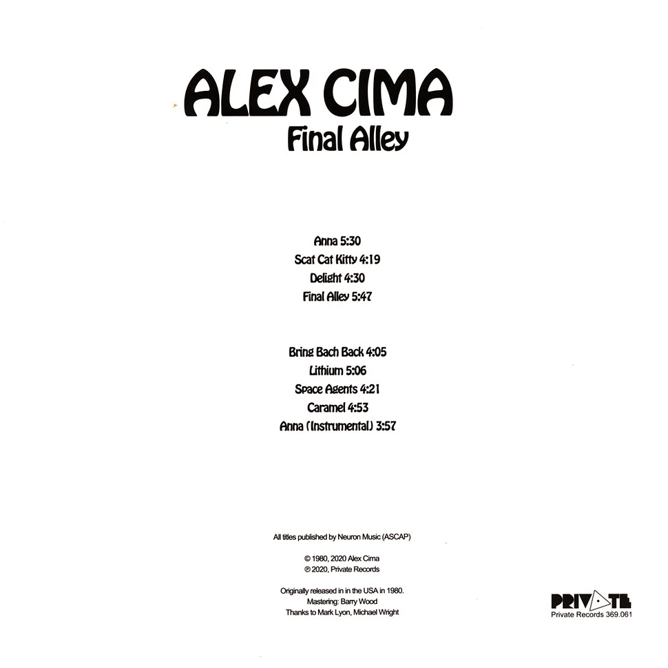 Alex Cima - Final Alley