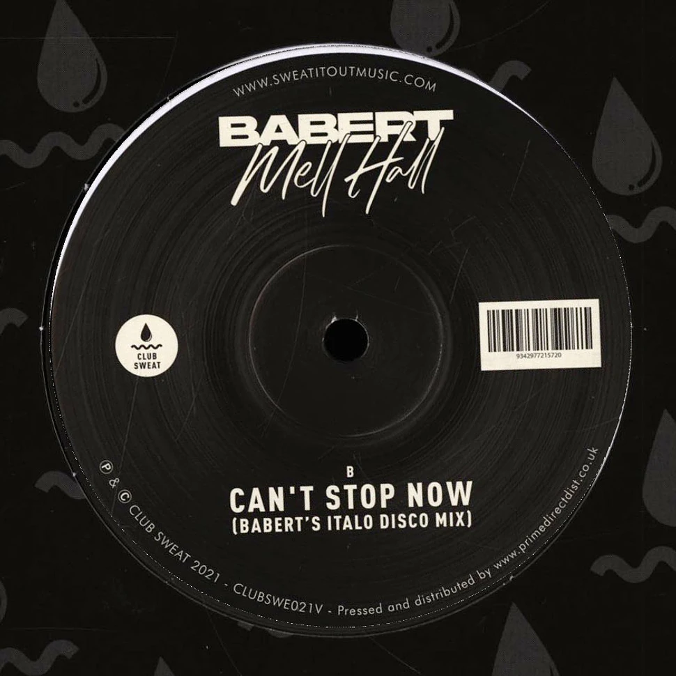 Mell Hall & Babert - Can't Stop Now