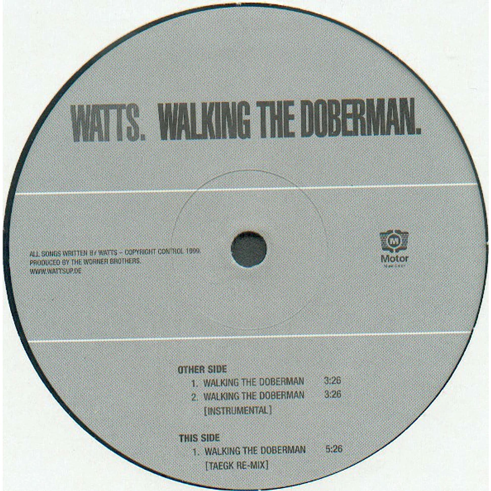 John Watts - Walking The Doberman