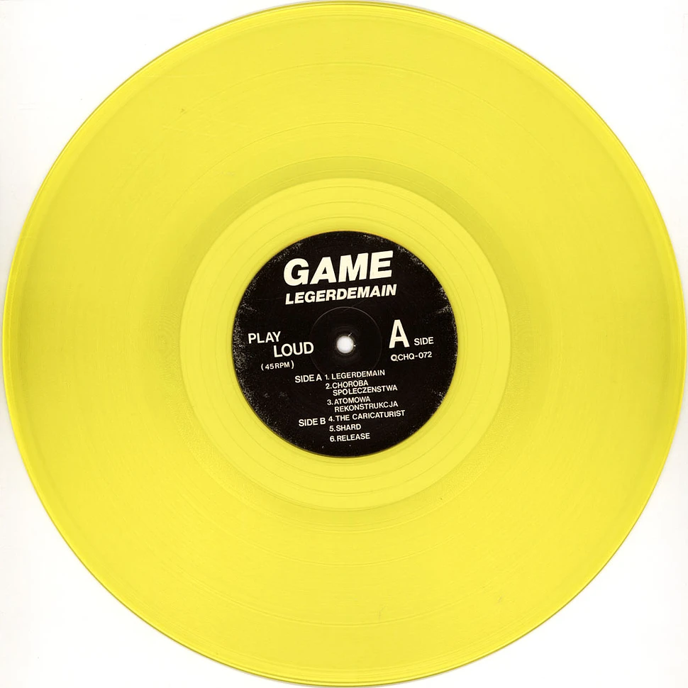 Game - Legerdemain Colored Vinyl Edition