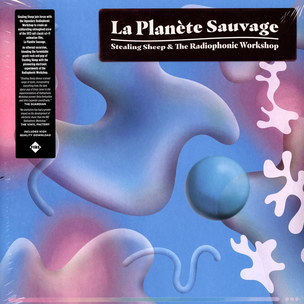 Stealing Sheep And The Radiophonic Workshop - La Planete Sauvage Black Vinyl Edition