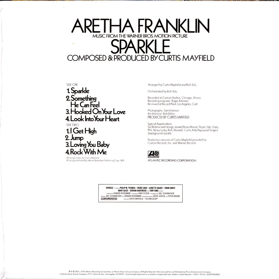 Aretha Franklin - OST Sparkle Clear Vinyl Edition